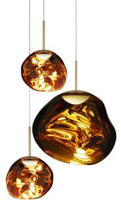 Tom Dixon - Melt Trio Round LED Κρεμαστό φωτιστικό Χρυσό Tom Dixon