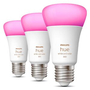 Philips Hue - Philips Hue White/Color Amb. 6,5W Bluetooth E27 Λαμπτήρας 3pcs Philips Hue