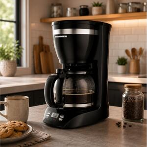Καφετιέρα φίλτρου Heinner Savor HCM-1100D με ισχύ 900W, χωρητικότητα 15 φλυτζάνια και χρονοδιακόπτη