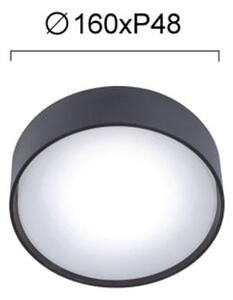 Φωτιστικό Πλαφονιέρα LED Viokef Ibiza Grey 4298800