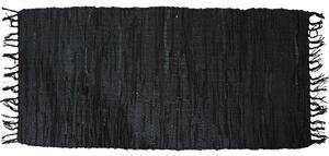 Δερμάτινο Χαλάκι (70x140) San Lorentzo Flat Black