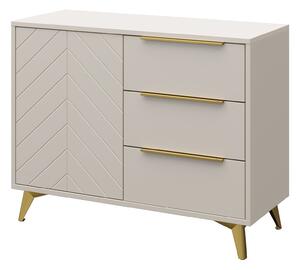 Σιφονιέρα Comfivo Camlue 112, Beige, 80x104x40cm