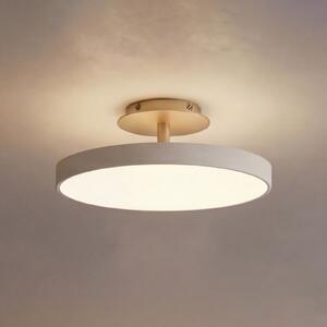 UMAGE LED-Αμπαζούρ Asteria UP PLUS, λευκό μαργαριτάρι, Ø 31 cm CCT, ρυθμιζόμενος, Μπεζ, Σαλόνι / τραπεζαρία, Μέταλλο, σχεδιασμός