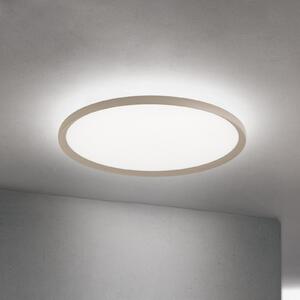 ORION LED φωτιστικό οροφής Kant, Ø 60 cm χακί, CCT μέταλλο/πλαστικό, ρυθμιζόμενος, Πράσινο, Σαλόνι / τραπεζαρία, Αλουμίνιο, σύγχρονο