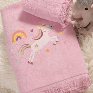 Παιδικές Πετσέτες (Σετ 2τμχ) Nef-Nef Homeware Junior Unicorns Style 420gsm