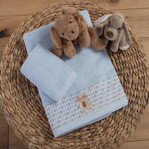 Πετσέτες Βρεφικές Favorite Toys (Σετ 2τμχ) Light Blue Nef-Nef Homeware