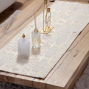 Runner Χριστουγεννιάτικο Glam 45X150 Gold Nef-Nef Homeware