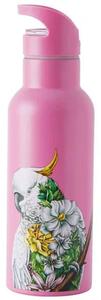 Ισοθερμικό Μπουκάλι Wild Planet Cockatoo Chick JR0196 500ml Multi-Pink Maxwell&Williams