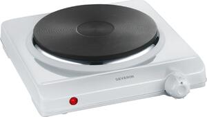 Severin KP 1091 Επιτραπέζια Εστία Εμαγιέ Μονή Λευκή