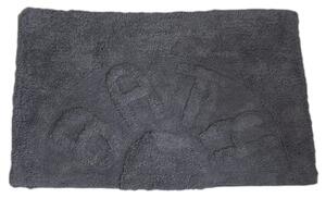 Πατάκι μπάνιου 100% βαμβάκι Bath γκρι 50x80 cm