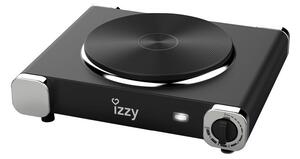 Izzy IZ-1202 Επιτραπέζια Εστία Εμαγιέ Μονή Μαύρη 223903