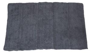 Πατάκι μπάνιου 100% βαμβάκι γκρι 50x80 cm