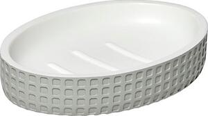 Σαπουνοθήκη Polyresin γκρι