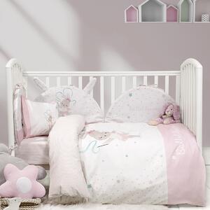 Παπλωματοθήκη Κούνιας (Σετ 110x145) 2 Όψεων Nima Baby Ballet Bunny