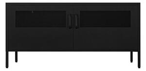 Nextdeco έπιπλο TV-ντουλάπι μαύρο μεταλ. με 2 πόρτες Υ60x118x40εκ. - nextdeco 32800-09---2