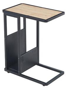 Βιομηχανικό βοηθητικό τραπέζι, Υ60x30x50εκ, με μεταλλικό σκελετό - nextdeco 35731------2
