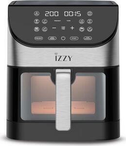 Izzy IZ-8217 Φριτέζα Αέρος 6lt Μαύρη 224902