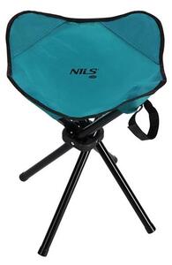 Nils Camp NC3010 Πτυσσόμενο Σκαμνάκι Παραλίας Πράσινο Αδιάβροχο 32x32x44 cm - 15-03-289