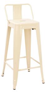 Σκαμπό μεταλλικό Nextdeco Loft κρεμ ματ Υ95εx43x44εκ - nextdeco 32891------2