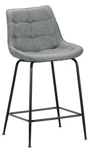 Σκαμπό Μπάρ 4τμχ Ermina Grey Ύφασμα 49x49x62-94εκ. - ZITA PLUS