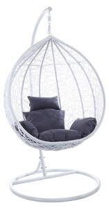 NEST15 ΛΕΥΚΗ 94Χ107/Φ102Χ200εκ. ΜΕΤΑΛΛΙΚΗ - ZITA PLUS