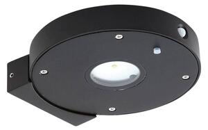 Lucande - Tavon Round LED Ηλιακό κύτταρο Φωτιστικό Τοίχου Dim. w/Αισθητήρας Μαύρο Lucand