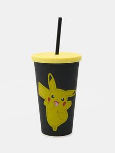 Sinsay - Κούπα με καπάκι και καλαμάκι Pokémon - πολυχρωμο