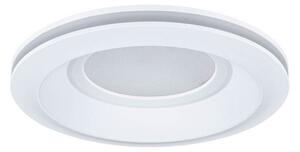 Paulmann LED χωνευτό φωτιστικό Sormus λευκό, Ø 10 cm, IP65, σετ 3 τεμαχίων, Λευκό, Μπάνιο, Πλαστικό, σύγχρονο, Εσοχή οροφής