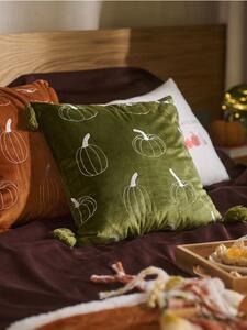 Sinsay - Μαξιλαροθήκη - καφετι πρασινο