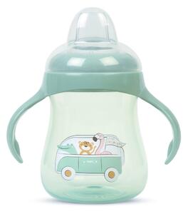 Ποτήρι Εκπαιδευτικό 250ml Saro Little Explorers Μέντα 51404