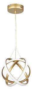 Φωτιστικό Οροφής LED Step Dimmable Heronia Atomic/25 01-0405 Gold Mat