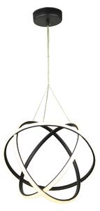 Φωτιστικό Οροφής LED 3 CCT Heronia Atomic/40 01-0406 Black