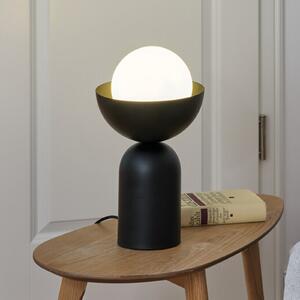 OSRAM Λάμπα τραπεζιού Decor Bowl, μαύρη, ατσάλι, E14, Μαύρο, Σαλόνι / τραπεζαρία, Μέταλλο, σύγχρονο