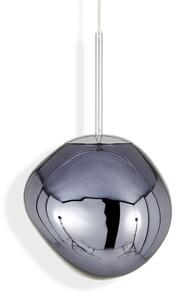 Tom Dixon LED κρεμαστό φωτιστικό Melt Mini, Ø 28 cm, καπνός