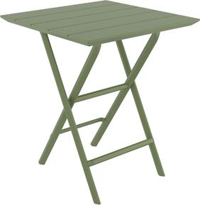 HELEN OLIVE GREEN 60Χ60X74εκ. ΤΡΑΠΕΖΙ ΠΤΥΣ/ΝΟ ΠΟΛ/ΝΙΟΥ - SIESTA