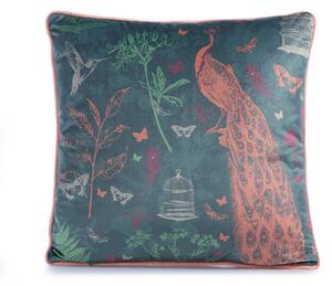 Διακοσμητικο Μαξιλαρι Birds Of Paradise Green 45Χ45 Nef-Nef Homeware