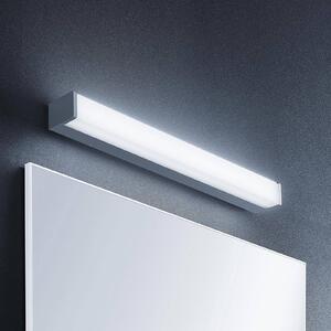 Lindby LED φωτιστικό μπάνιου Klea, 60 cm, χρώμιο, αλουμίνιο, IP44