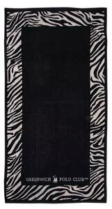 Πετσέτα Θαλάσσης (3884-3885) 90Χ170 Greenwich Polo Club 96 - Black