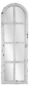 Artekko Mirroki Ξύλινος Λευκός Καθρέπτης Τοίχου (150x49)cm