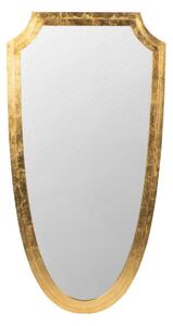 Artekko Mirror Καθρέπτης Τοίχου Μέταλλο Γυαλί Χρυσό (61x2.5x116.8)cm