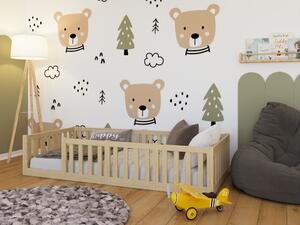 Κρεβάτι Montessori Kids Natural 90x200cm BC50047AN BabyCute