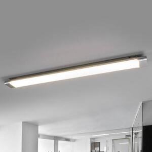 Φωτιστικό οροφής Arcchio LED Vinca, μήκος 90 cm, ασημί, 4000K