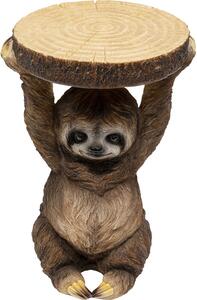 Τραπέζι Βοηθητικό Animal Sloth Καφέ Στρόγγυλο 25x22,5x34 εκ. - Καφέ