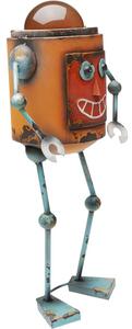 Διακοσμητικό Δαπέδου Robot Sunny Πορτοκαλί 26.67x18.42x52.07εκ. - Πολύχρωμο