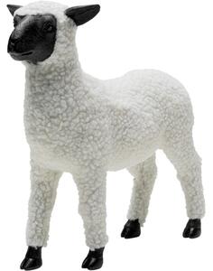 Διακοσμητικό Επιτραπέζιο Happy Sheep Wool Λευκό 28*29.5*10εκ. - Λευκό