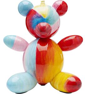 Διακοσμητικό Επιτραπέζιο Rainbow Bear Πολύχρωμο 36x32x22εκ. - Πολύχρωμο