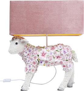 Επιτραπέζιο Φωτιστικό Flower Sheep Ροζ 56.5x49x64εκ Ε27 - Ροζ