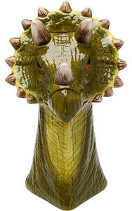 Vase Funny Animal Dino 33cm - Πράσινο