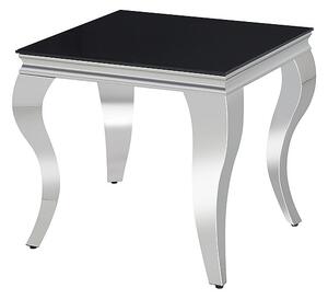 BENCH PRINCE B BLACK / CHROME 55X55 DIOMMI PRINCECCH55