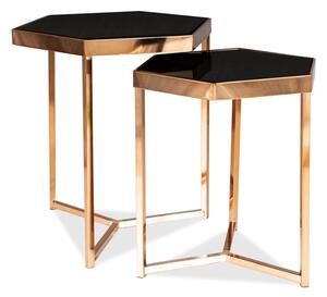 BENCH MILOS BLACK/CHAMPAGNE (SET) DIOMMI MILOCCZSZ